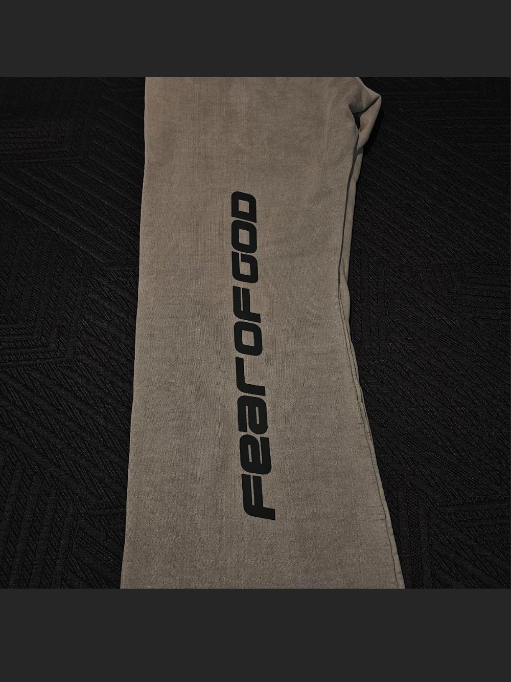 Fear of God Men’s Smoke Grey Sweatpants